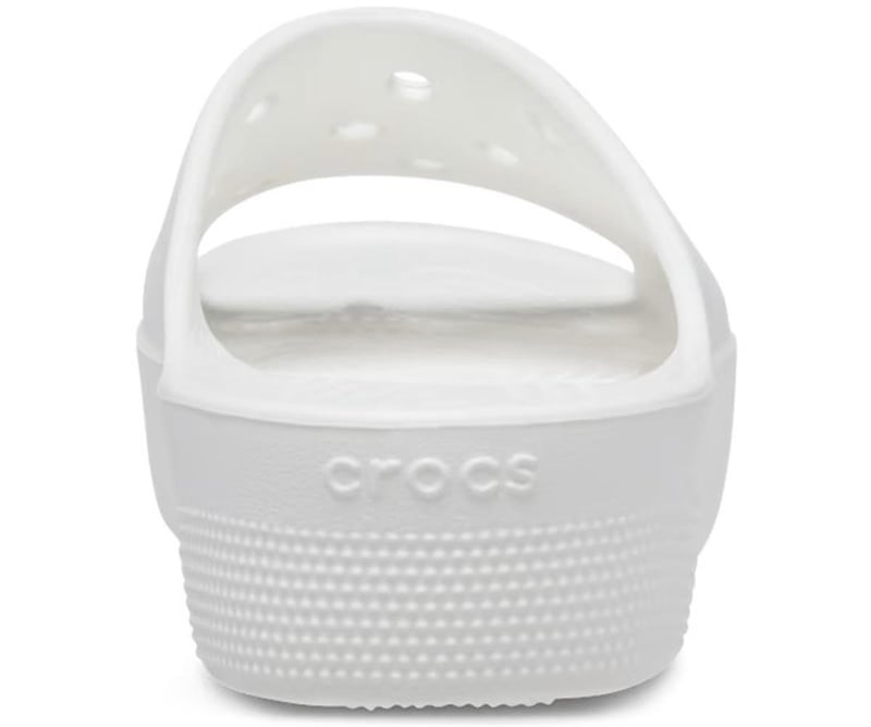 Crocs Crocs Classic Platform Clog 208180-100 Kadın Beyaz Terlik - 5