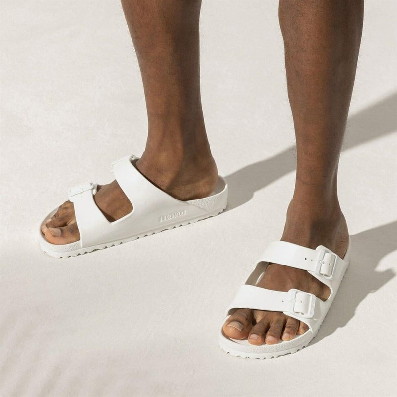 Birkenstock Birkenstock Arizona Eva White Erkek Terlik - 7